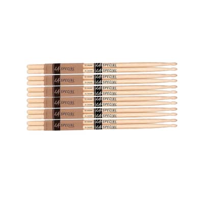 12 PACK Promark LA Special 7A Wood Tip Drumstick, LA7AW-12 | Reverb