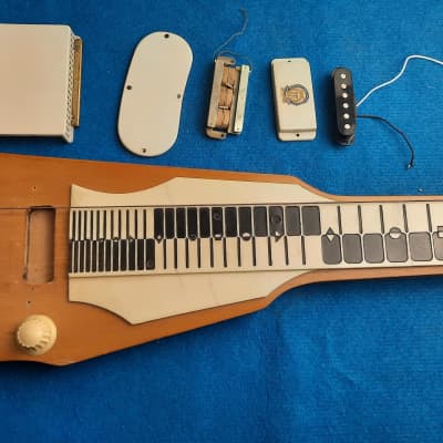 MEFMI Lap Steel Slide Hawaii Electric Guitar 60s Soviet Vintage for project repair parts for sale