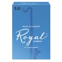 Royal Bass Clarinet Reeds Strength 3.5, Box of 10