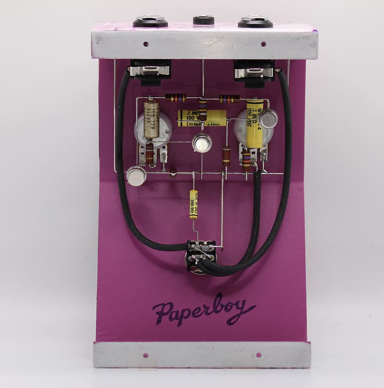 Paperboy Pedals Olde English MK1 Wedge 2022 Purple Hydrodip Tonebender MKI  MK-1 MK-I