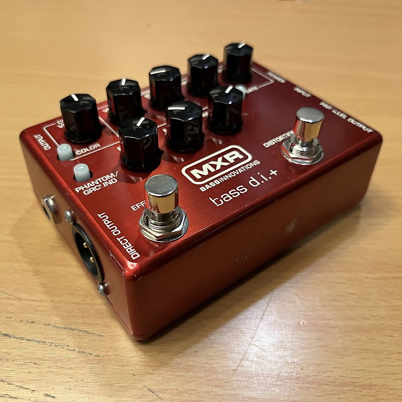 MXR M80 Bass DI + Limited Edition 2018 - Red | Reverb