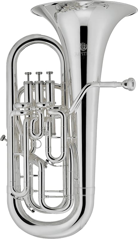 Jupiter JEP1120S - Euphonium sib 4 pistons (3) à système compensé argenté