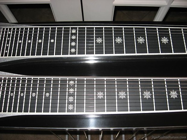 Franklin D10 Steel Guitar Black 95