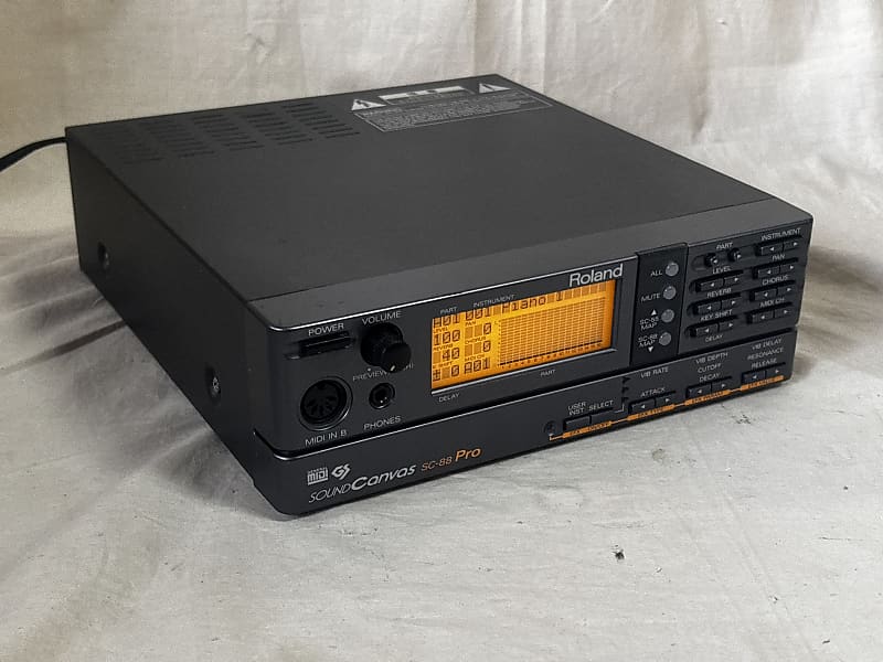 DTM・DAW Roland sc-88 pro Sound Canvas Roland SC-88 pro sound Canvas General MIDI sound modules