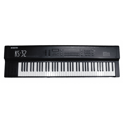 【動作良好】ENSONIQ KS-32 エンソニック シンセサイザー ENSONIQ KS-32 WEIGHTED ACTION MIDI STUDIOシンセサイザー 買取
