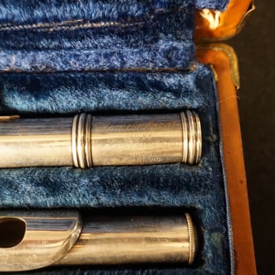 Gemeinhardt M2 Silver Plated Flute w/ Case Elkhart, Ind image 2