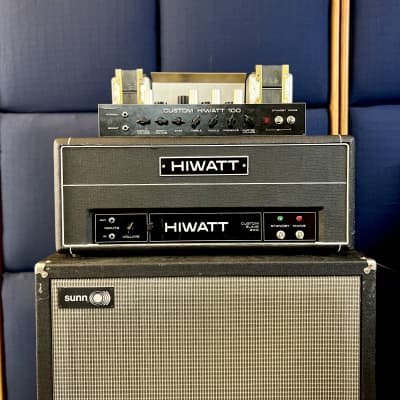 Hiwatt  Custom Slave STA-200 1970’s-‘80 200 watt tube amp hylight era amplifier original vintage uk matamp orange image 1