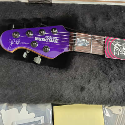 Ernie Ball MUSIC MAN JP6 John Petrucci Signature Left-Handed  Firemist Purple image 6