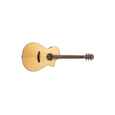 Breedlove Discovery Concerto Sunburst CE Sitka Spruce Acoustic Electric Guitar, Mahogany image 2