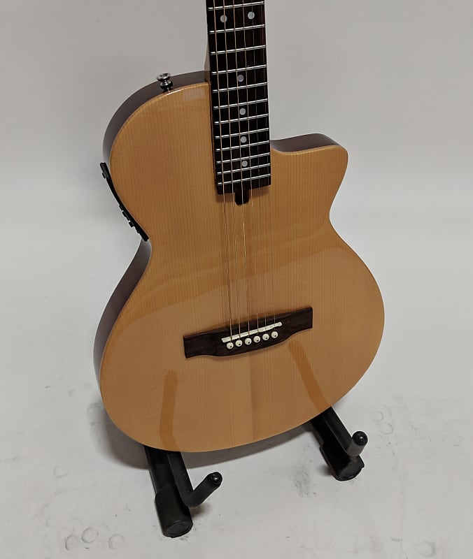 Johnson JG-50-NA Thin Body Acoustic Electric Guitar