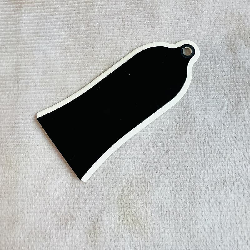 Gibson Truss Rod Cover Blank Cut - Black image 1