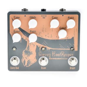 Earthquaker Devices Cloven Hoof Reaper Dual Fuzz w/Octave Up Earthquaker Devices Cloven Hoof Reaper Dual Fuzz w/Octave Up