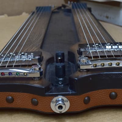 Double Neck - Console Style - Lap Steel Guitar - D / C6 Tuning - Satin Relic Finish - USA Made - Hand Crafted image 13