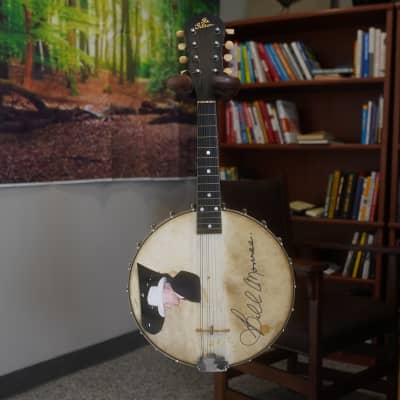 Gibson Banjo Mandolin Bill Monroe Signed for sale