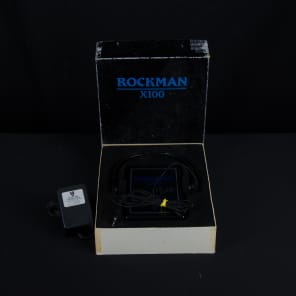 Tom Scholz Rockman X100 Headphone Amplifier with  box, ac power, and headphones image 4