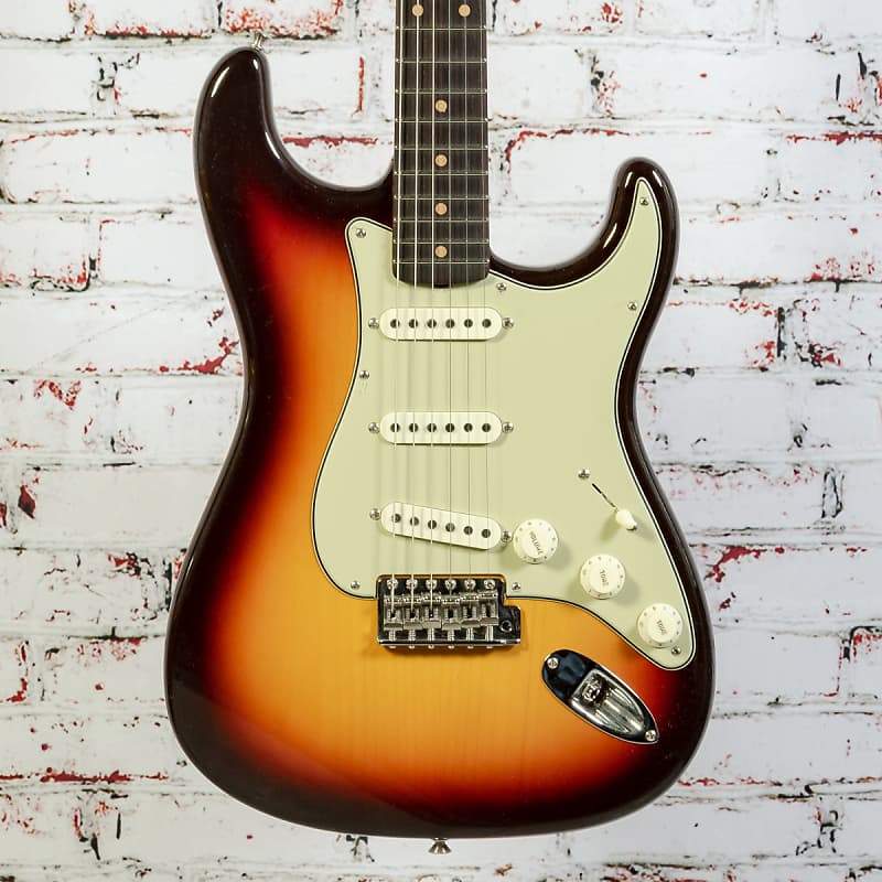 Fender - NOS Vintage Custom 1959 - Stratocaster® Electric Guitar - Rosewood Fingerboard - Chocolate 3-Color Sunburst - w/ Deluxe Hardshell Case - x0560 image 1