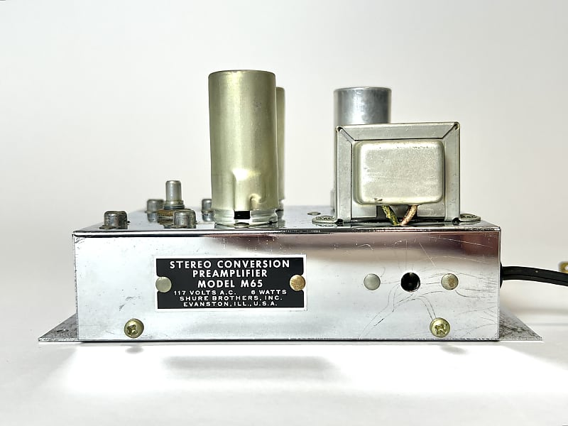 SHURE BROTHERS INC. STEREO PREAMP MODEL M64 シュアー