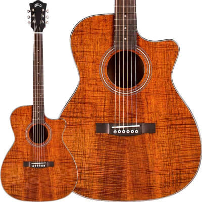 GUILD OM-260CE Deluxe Blackwood (Natural) [Special price] image 1