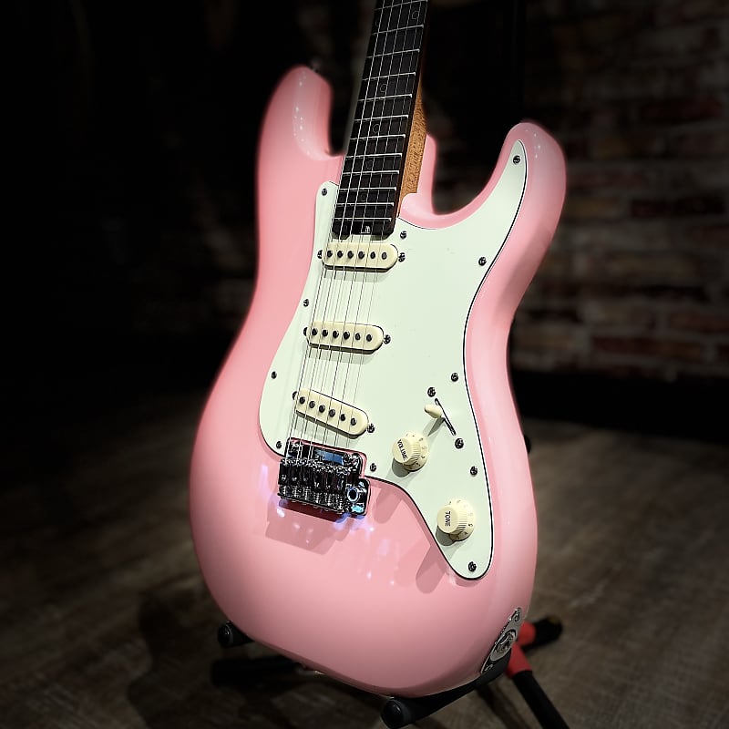 Schecter Nick Johnston Signature Atomic Coral | Reverb