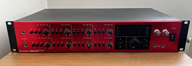 Focusrite Clarett 8Pre X Thunderbolt Audio Interface 2010s | Reverb UK