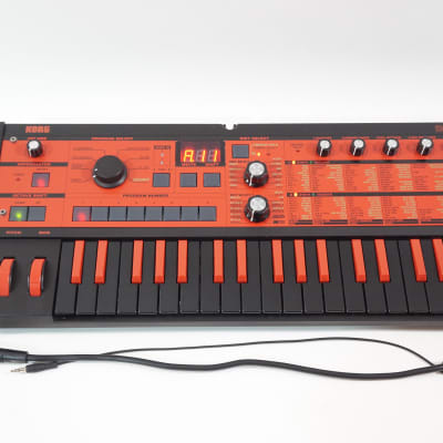 KORG microKORG BKRD Limited Black x Red Edition w/ Mic MINT