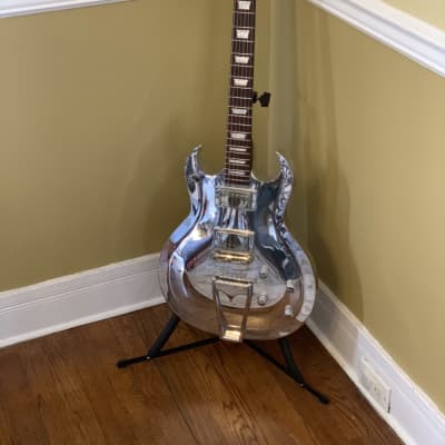 Exceptional One-Of-A-Kind Spruce Hill Aluminum Body Electric Guitar image 2