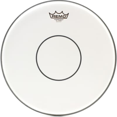Remo Powerstroke 77 Coated Snare Drumhead - 14 inch - with Clear Dot  Bundle with Remo Ambassador Classic Hazy Snare-Side Drumhead - 14 inch image 3