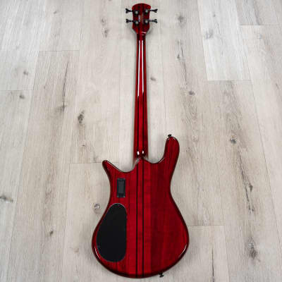 Spector NS Dimension 4 Multi-Scale Bass, Wenge Fretboard, Inferno Red image 5