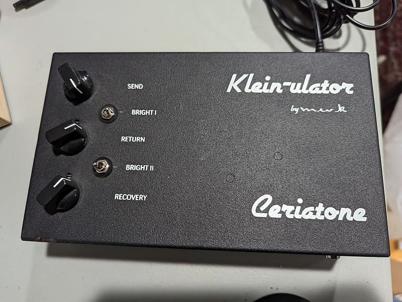 Ceriatone Kleinulator kleinulator Effects Loop Buffer Pedal Reverb