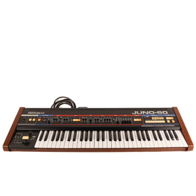 Roland Juno-60 61-Key Polyphonic Synthesizer with JSQ-60