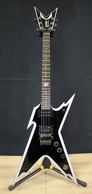 ギター Dean Razorback Two-Tone Dimebag Darrell Dean Dime Razorback V Dimebag Darrell Signature Two Tone