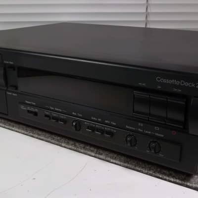 1991 Nakamichi Stereo Cassette Deck 2 Recorder 1-Owner Serviced New Belts 09-14-2023 Excellent #699 image 11