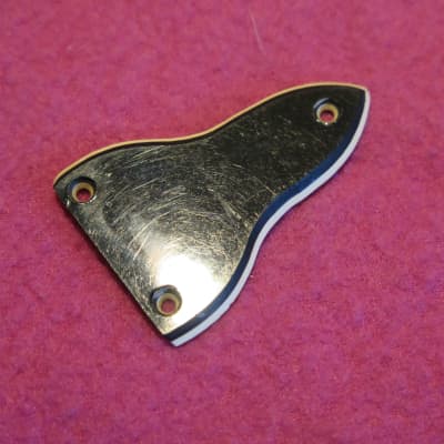 vintage 1960's triangle 2 ply truss rod cover for teisco  conrad kawaii greco ibanez norma image 1