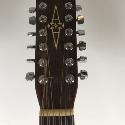 Vintage Made in Japan Alvarez 5021 12 String Acoustic Guitar w/ Hard Case image 6