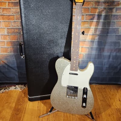 Fender 2023 Limited Edition Custom Shop '63 Telecaster Silver Sparkle w/ OHSC & CoA image 1