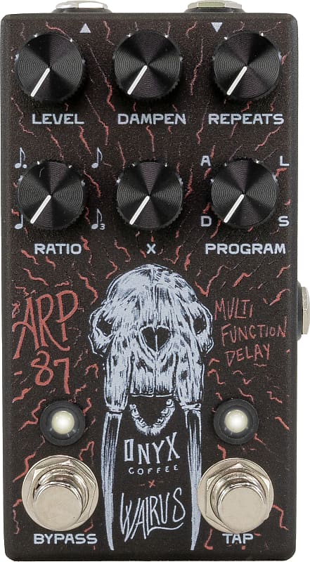 Walrus Audio ARP-87 Multi-Function Delay Effects Pedal, Onyx Limited Edition