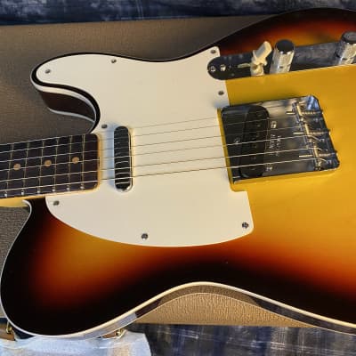 NEW! 2024 Fender Custom Shop 1959 Telecaster Custom NOS - Chocolate 3-Color Sunburst - Authorized Dealer - 7.6lbs - G02585 image 7