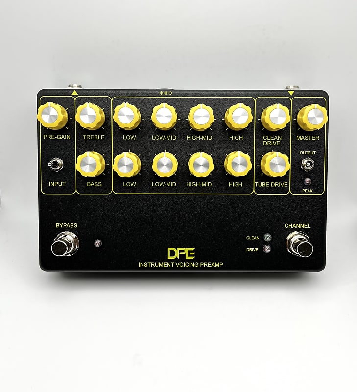 DPE InterSound IVP Instrument Voicing Preamplifier Reverb