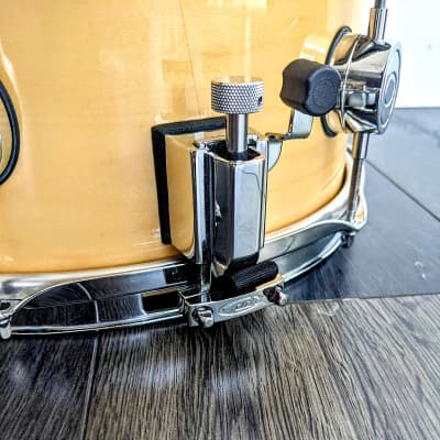 RARE!! Pacific Drums & Percussion PDP by DW Made in Mexico LX Series Popcorn Snare - Natural Lacquer Maple Snare 12" x 6" (better than concept or design series!) image 6