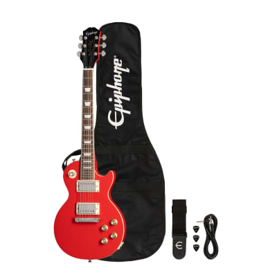Epiphone ES1PPLPRANH1 Power Players Les Paul Guitar, Indian Laurel, Lava Red image 8