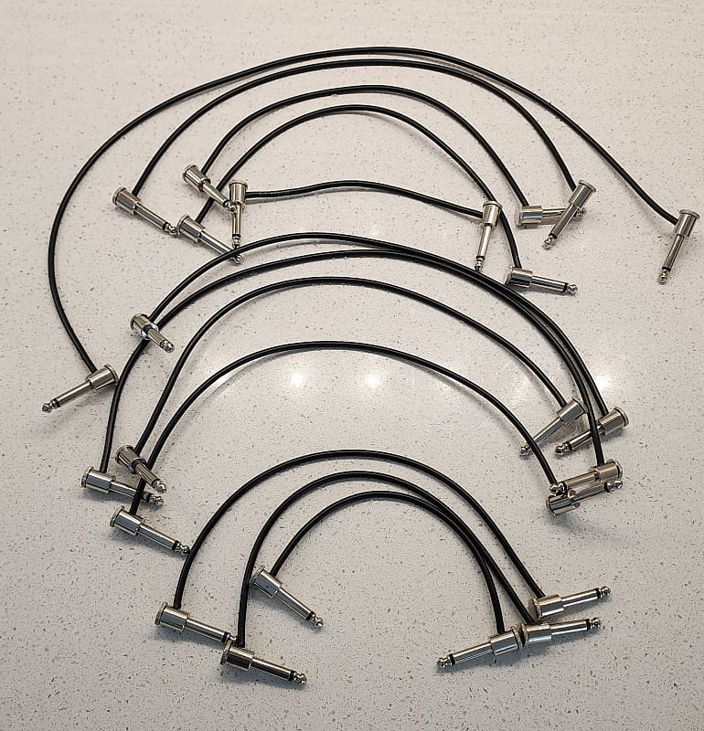 26 L's .155 Right Angle Solderless Cable Plugs 13 Reverb