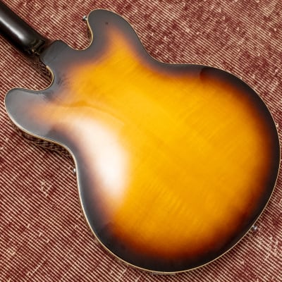 🎸 1970's Greco SA-500 (ES-390) Hollow Body Guitar MIJ - Brown Vintage Sunburst image 15