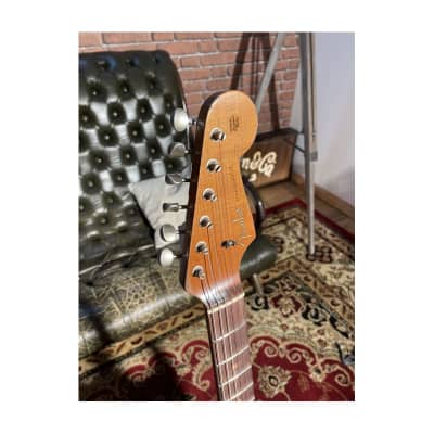Fender CUSTOM SHOP STRATOCASTER LIMITED EDITION ROASTED 61 SUPER HEAVY RELIC 3 TONS SUNBURST 2023 - Super Heavy relic Aged 3 Tons sunburst image 2