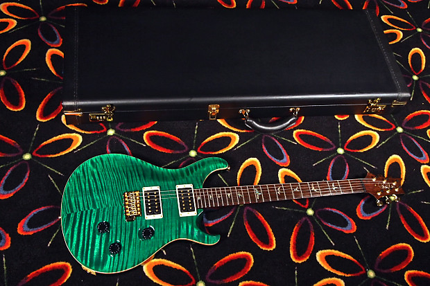 PRS Custom 24 グリーン エレキギター artist package - メルカリ