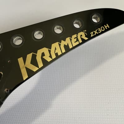 1980's Korean Kramer ZX30H Non Tilt Pointy Guitar Neck