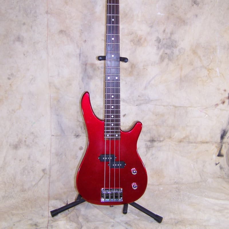 Aslin Dane Bass Guitar Cherry Red | Reverb