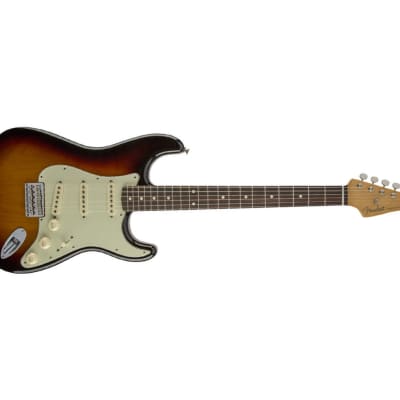 Used Fender Robert Cray Signature Stratocaster - 3-Color Sunburst w/ Rosewood FB image 4
