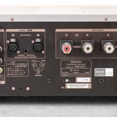Denon PMA-SX11 Stereo Integrated Amplifier; PMASX11; Remote; 100V