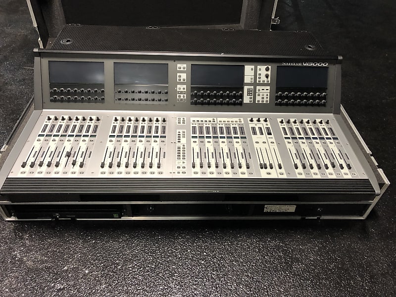 Soundcraft Vi 3000, Stage Box, and Flight Case | Reverb