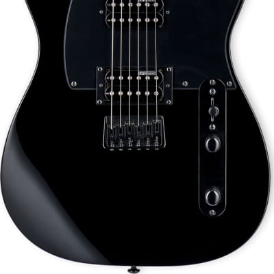 ESP LTD TE-200 Electric Guitar, Black image 1